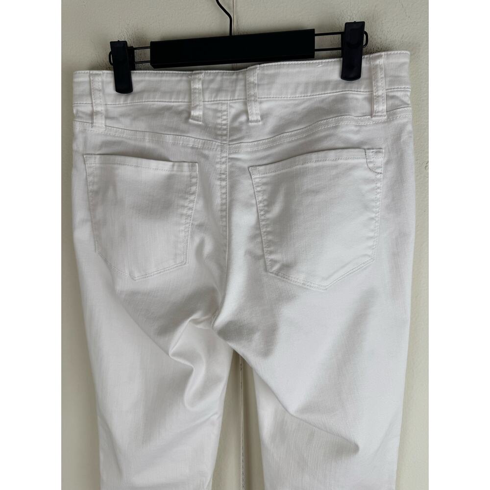 Tommy Bahama Ella Twill High Rise Ankle Jeans White Size 4 - Picture 9 of 16